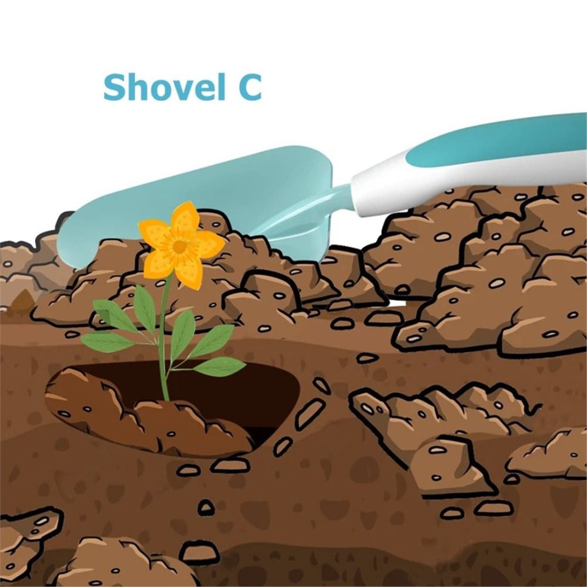 Trowel Garden Tools - Мега-распродажа 618: Набор детских садовых инструментов
