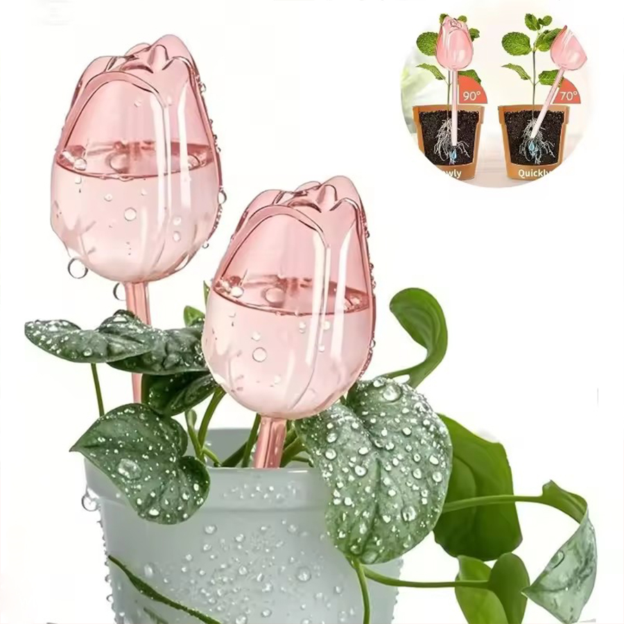 Indoor Herb Garden - Прозрачный толстый ПЭТ-ирригатор в форме тюльпана