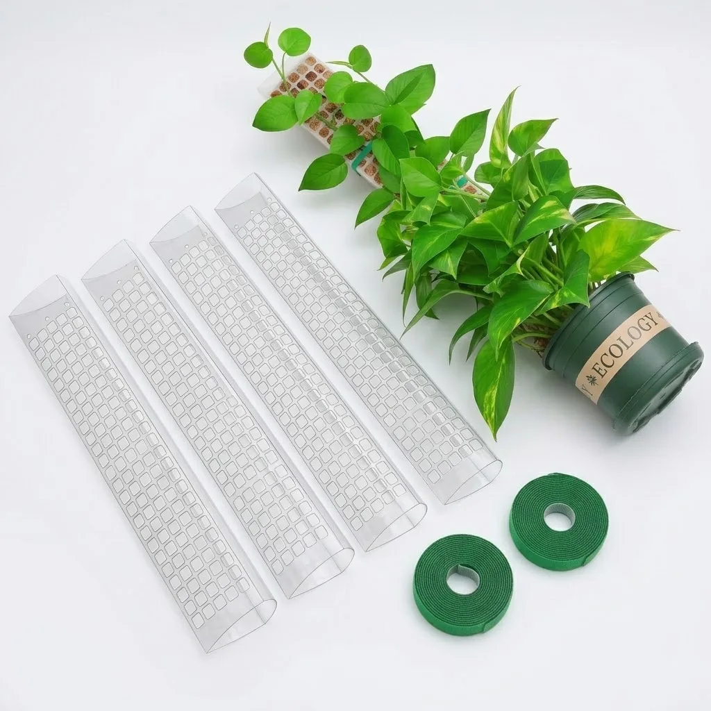 Indoor Herb Garden - Пластиковая опора для растений, имитирующая мох,