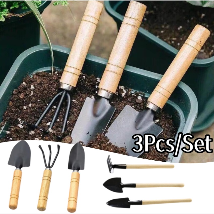 Trowel Garden Tools - Набор мини-инструментов для садоводства, 3 шт./компл.,