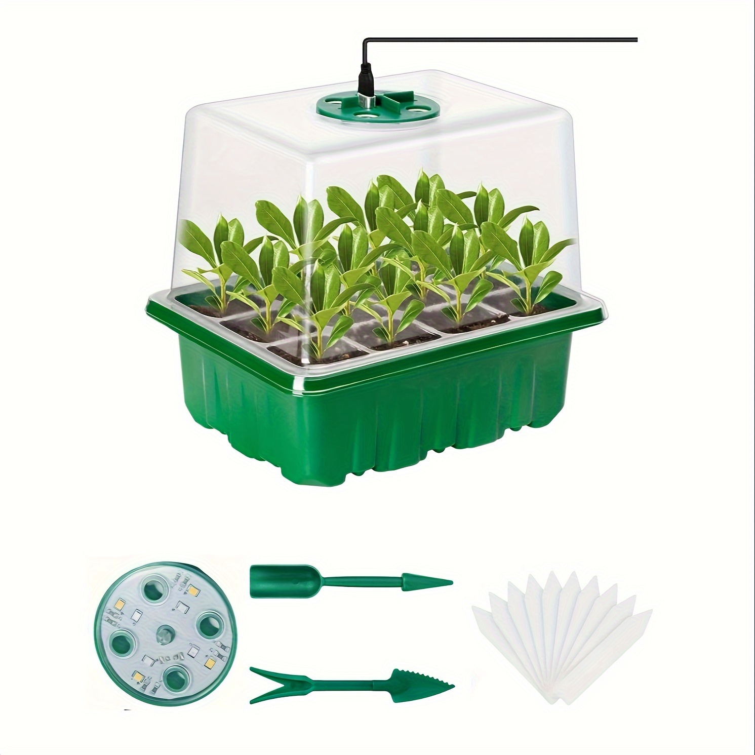 Набор для выращивания рассады  – обзор и цена Grow Light Led