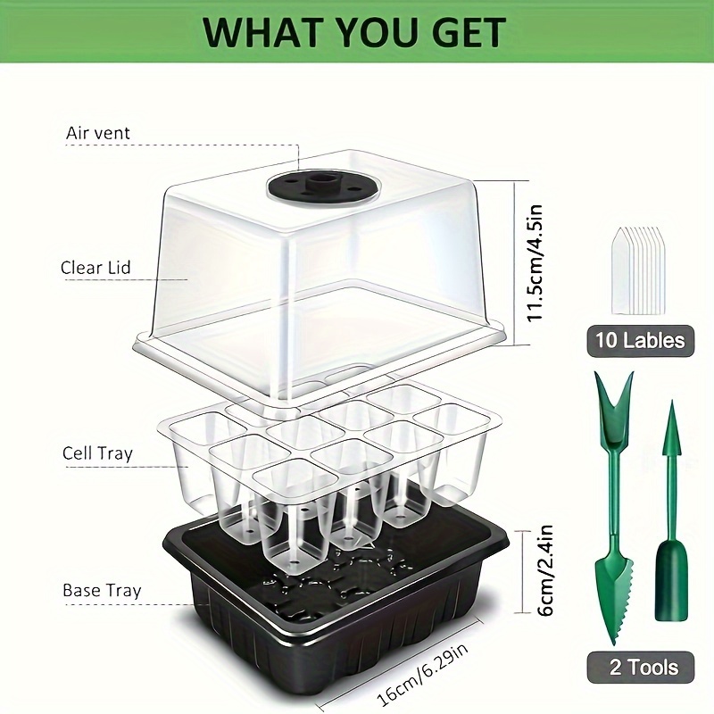 Набор для выращивания рассады  – обзор и цена Grow Light Led