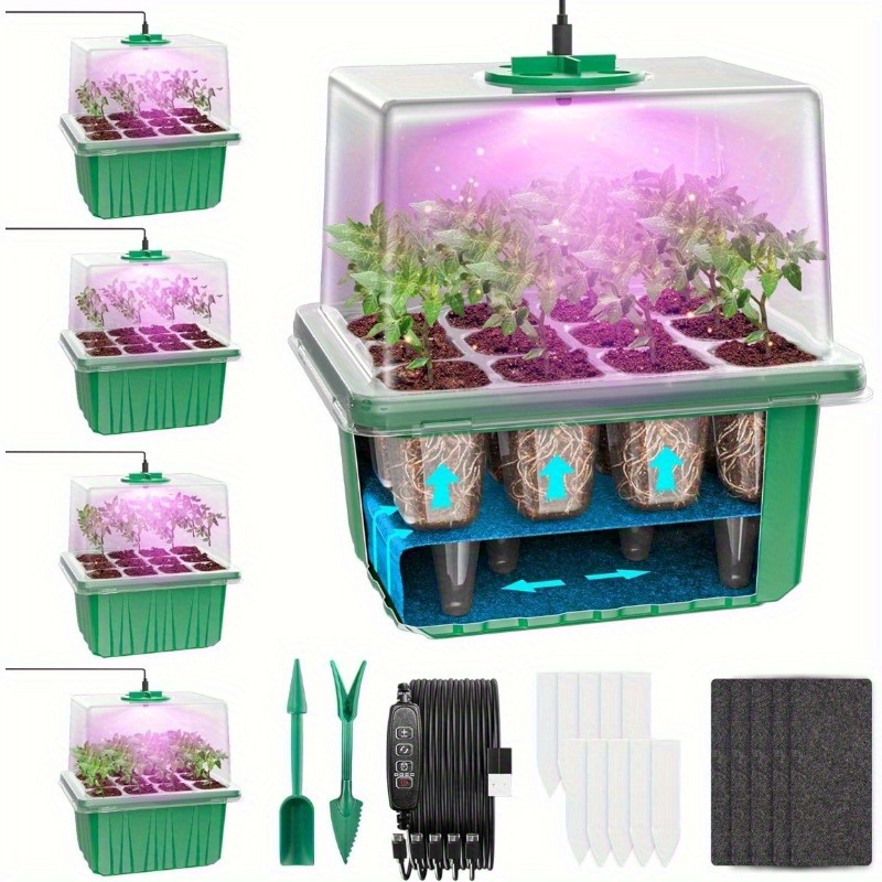 Светодиодный светильник для вы – обзор и цена Seed Starter Tray