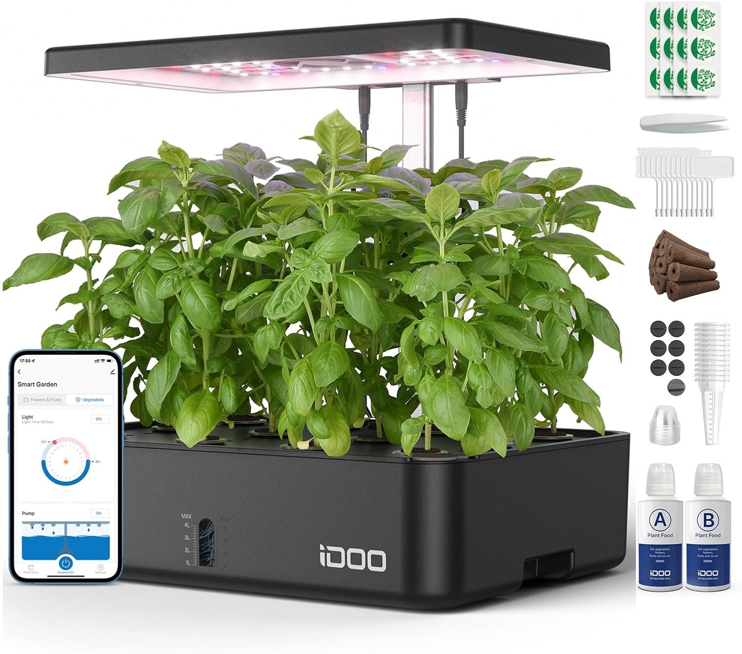 12-модульная гидропонная систе – обзор и цена Hydroponic Kit