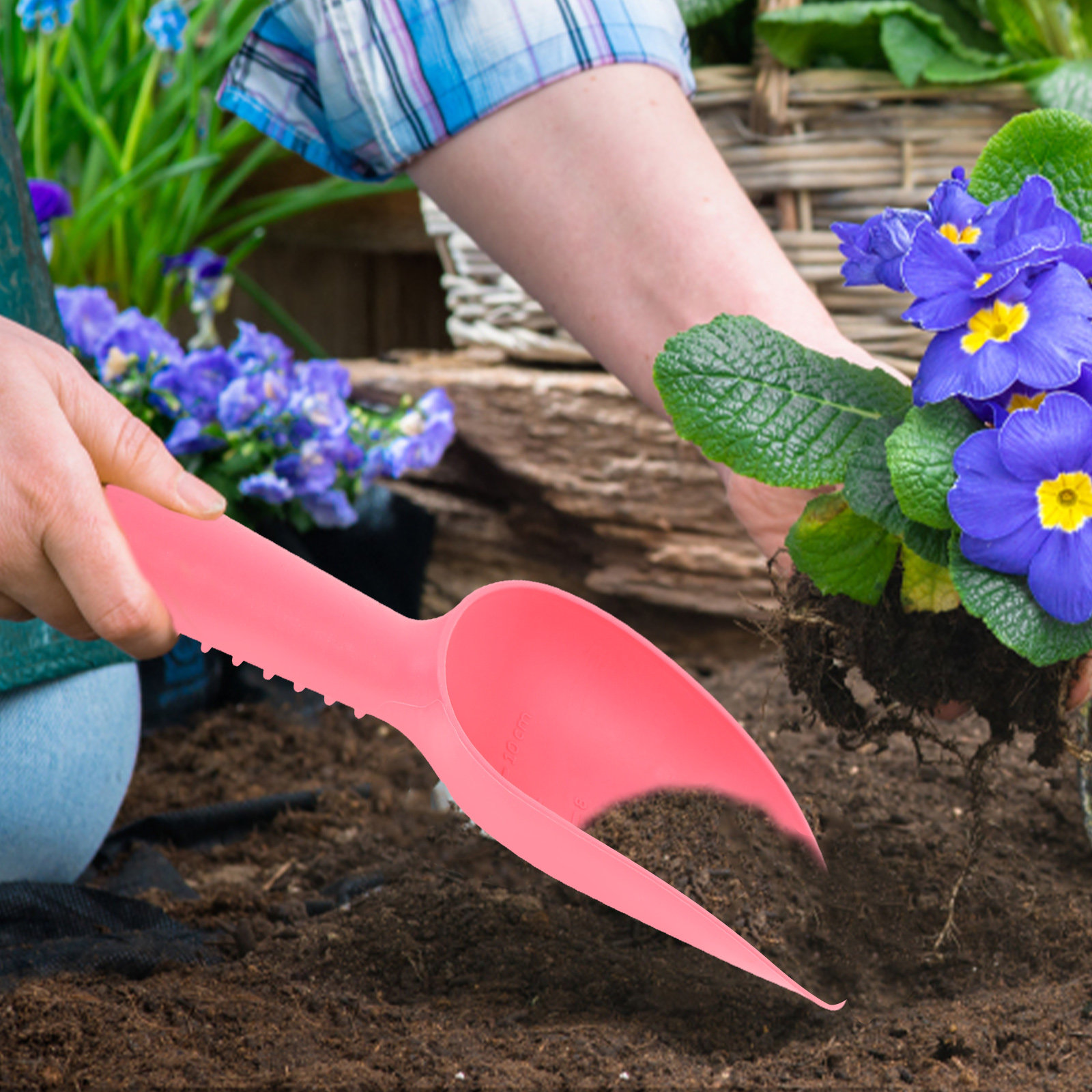 2 шт. пластиковых садовых совк – обзор и цена Trowel Garden Tools