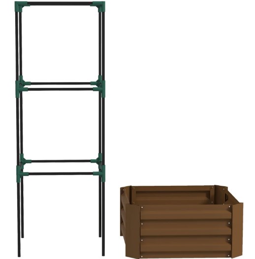 Оцинкованный приподнятый грядо – обзор и цена Raised Garden Bed